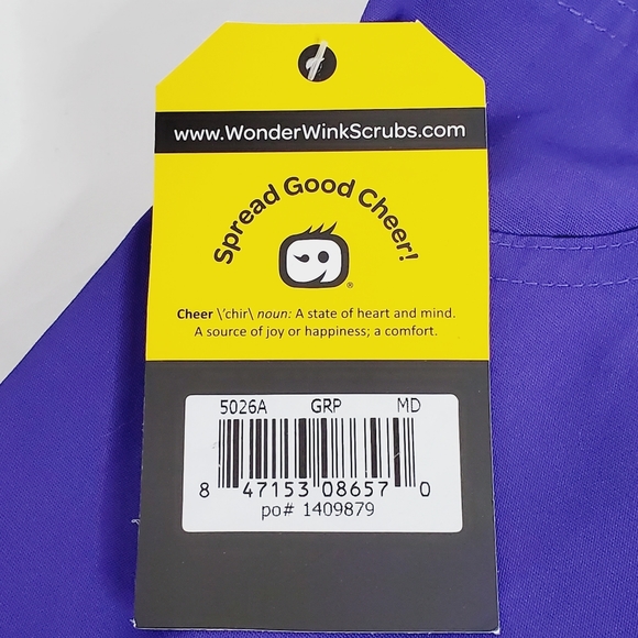 WonderWink Women's Romeo Flare Leg Cargo Scrub Pants - Picture 4 of 10